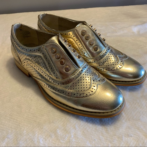 Wanted Shoes - Wanted Golden Loafers